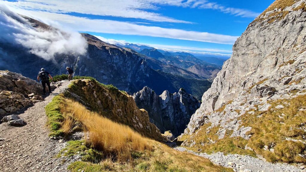 Zostup z Giewontu Zostup z Giewontu