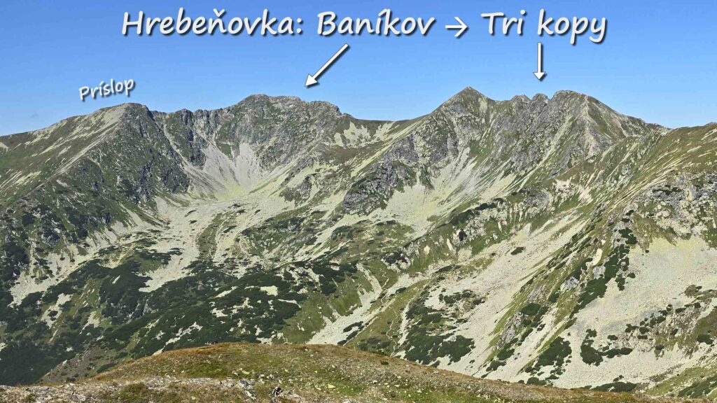 Tri kopy - Baníkov